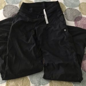 Lulu lemon, lined studio pant.